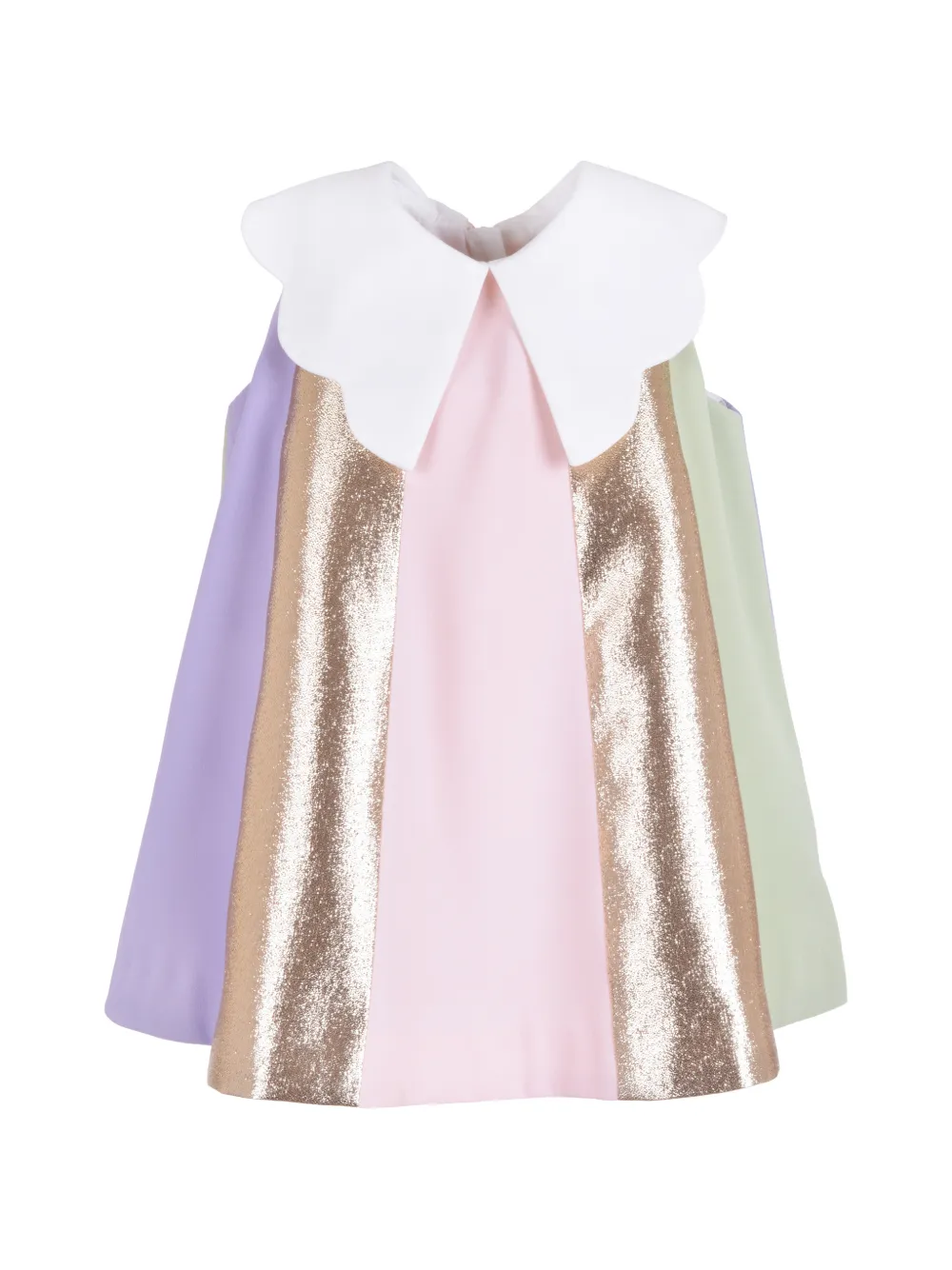 Hucklebones London colour-block A-line dress - Rosa