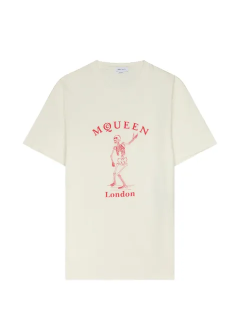 Alexander McQueen skeleton graphic T-shirt