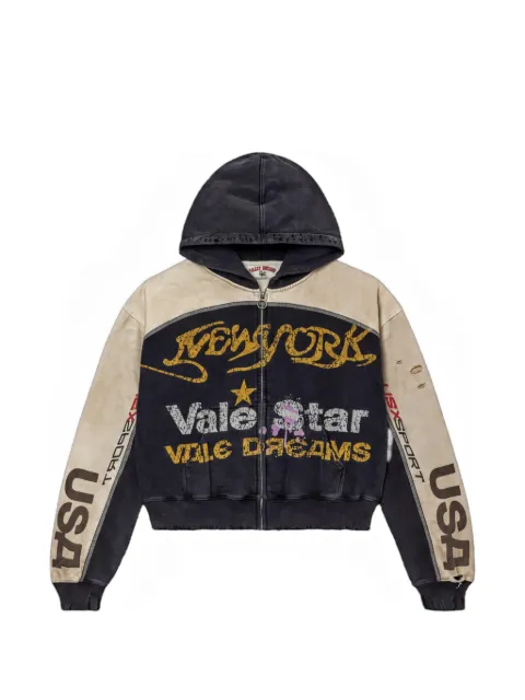 Vale zip-up hoodie