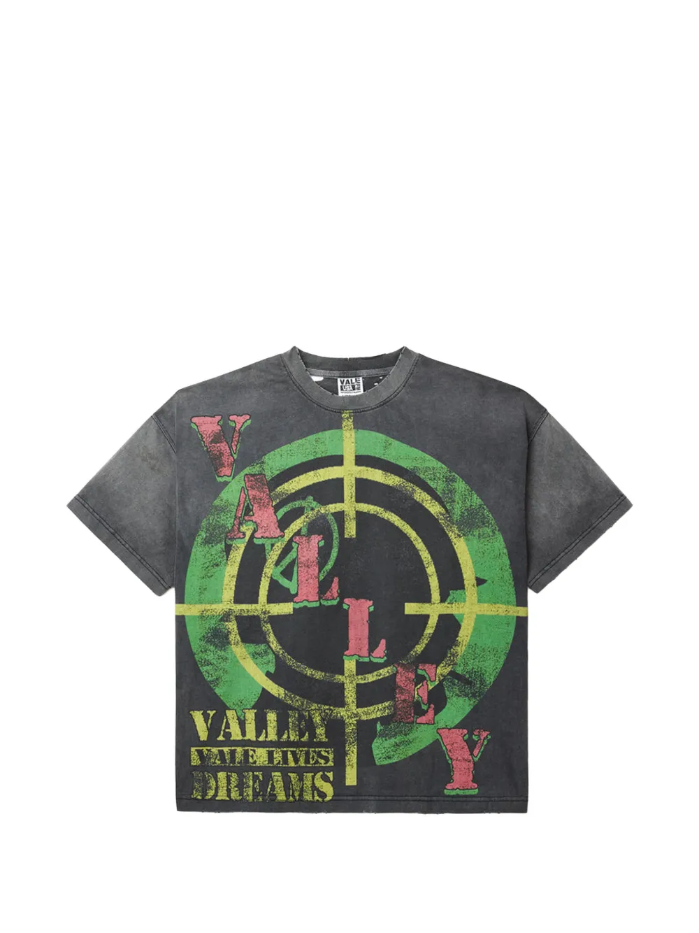 Vale Printed T-shirt In Gray