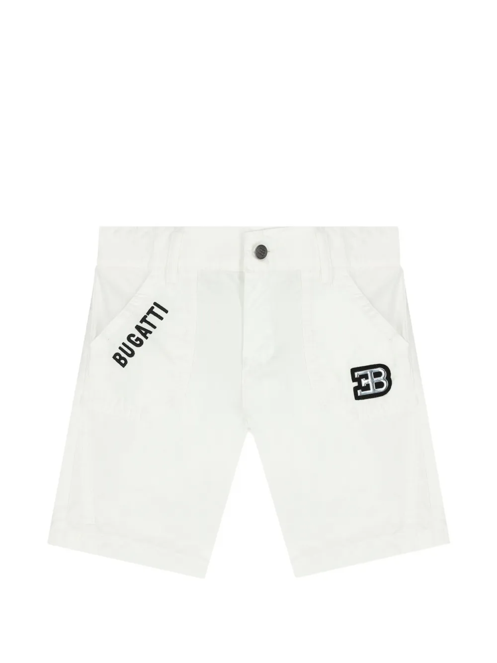 Bugatti Kids logo shorts - White
