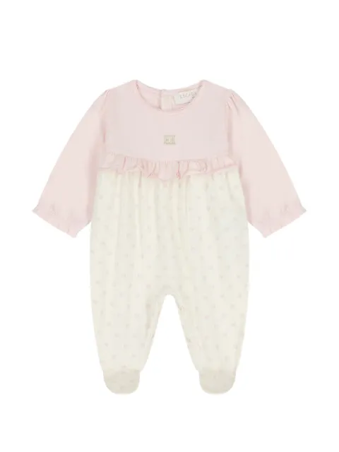 Escada Kids ruffle-detail romper