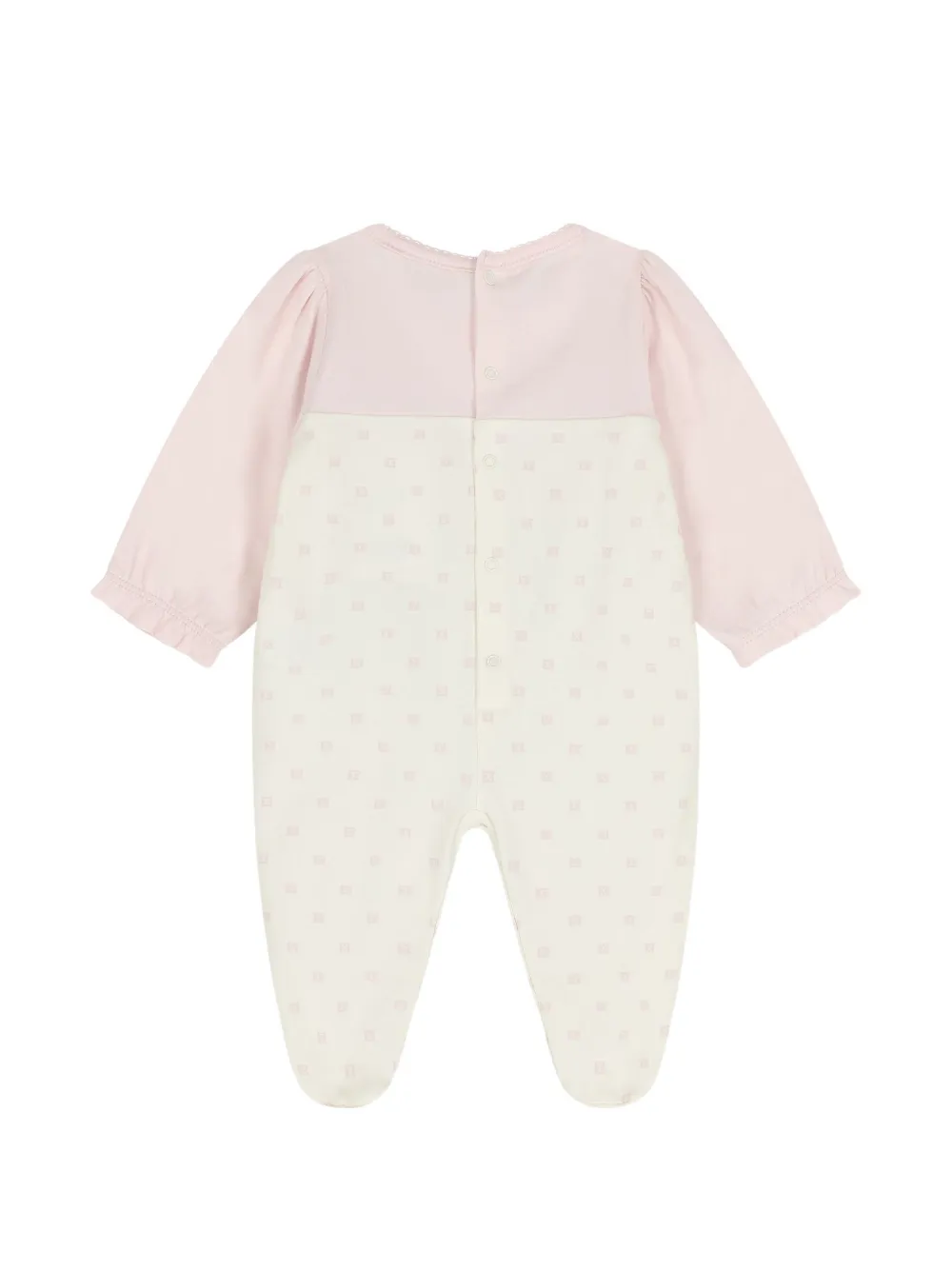 Escada Kids Romper met ruches Beige