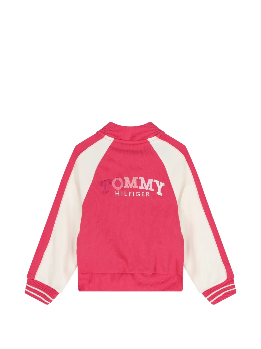 Tommy Hilfiger Junior Bomberjack met knopen Roze