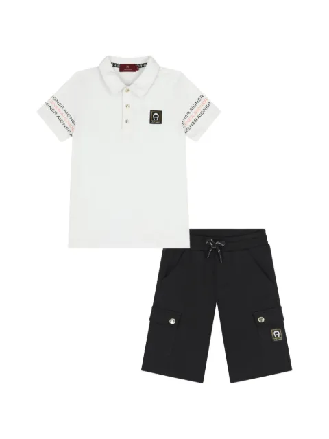 Aigner Kids drawstring-waist shorts set (set of two)