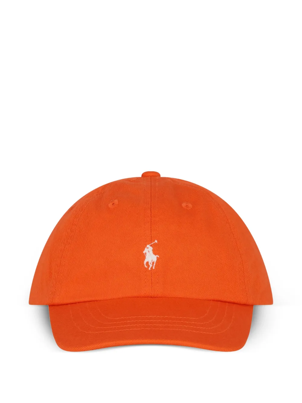 POLO RALPH LAUREN KIDS logo-detail baseball cap - Arancione