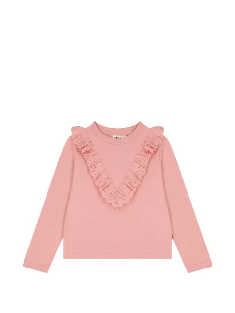 Molo top con detalle de volantes