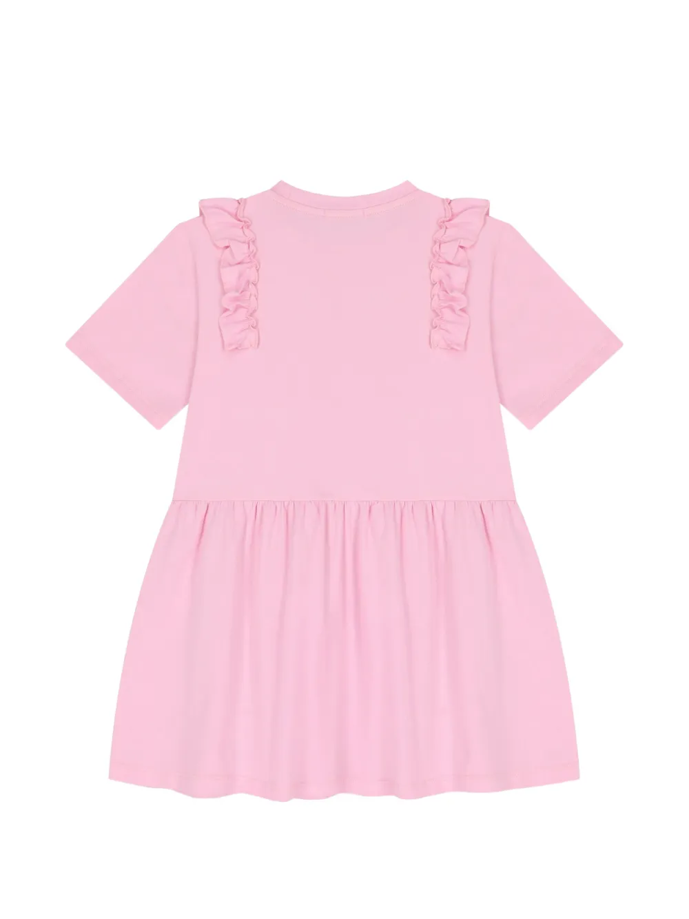 Escada Kids Jurk met ruches Roze