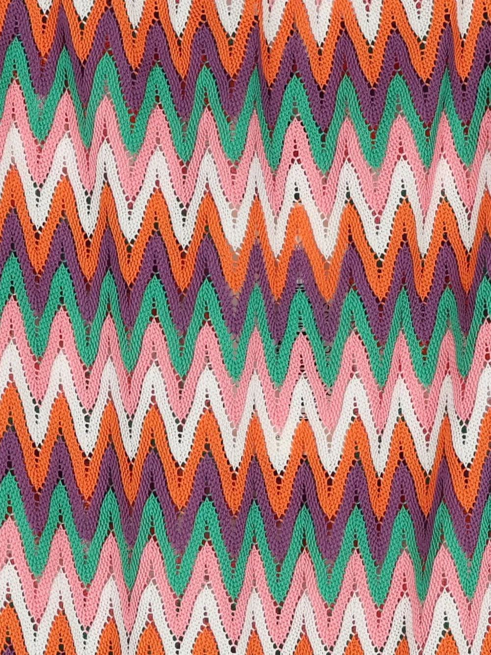 Nessi Byrd Kids Playsuit met chevron patroon Oranje