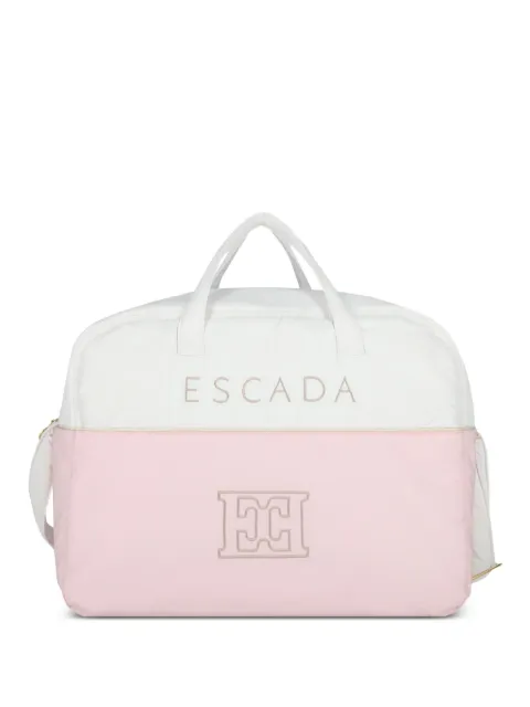 Escada Kids Wickeltasche mit Logo-Stickerei