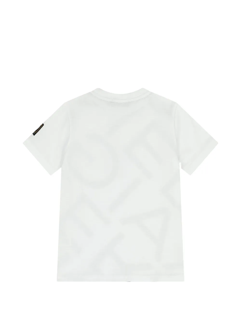 Aigner Kids T-shirt met print Wit