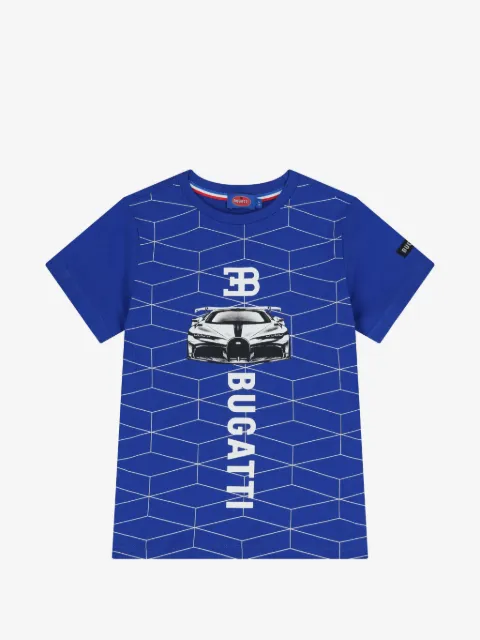 Bugatti Kids car-print T-shirt