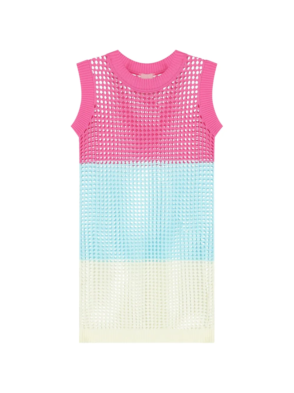 PQ Swim Kids Abito in maglia traforata - Rosa