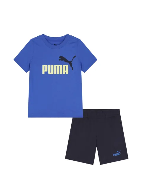 Puma Kids logo-detail shorts set