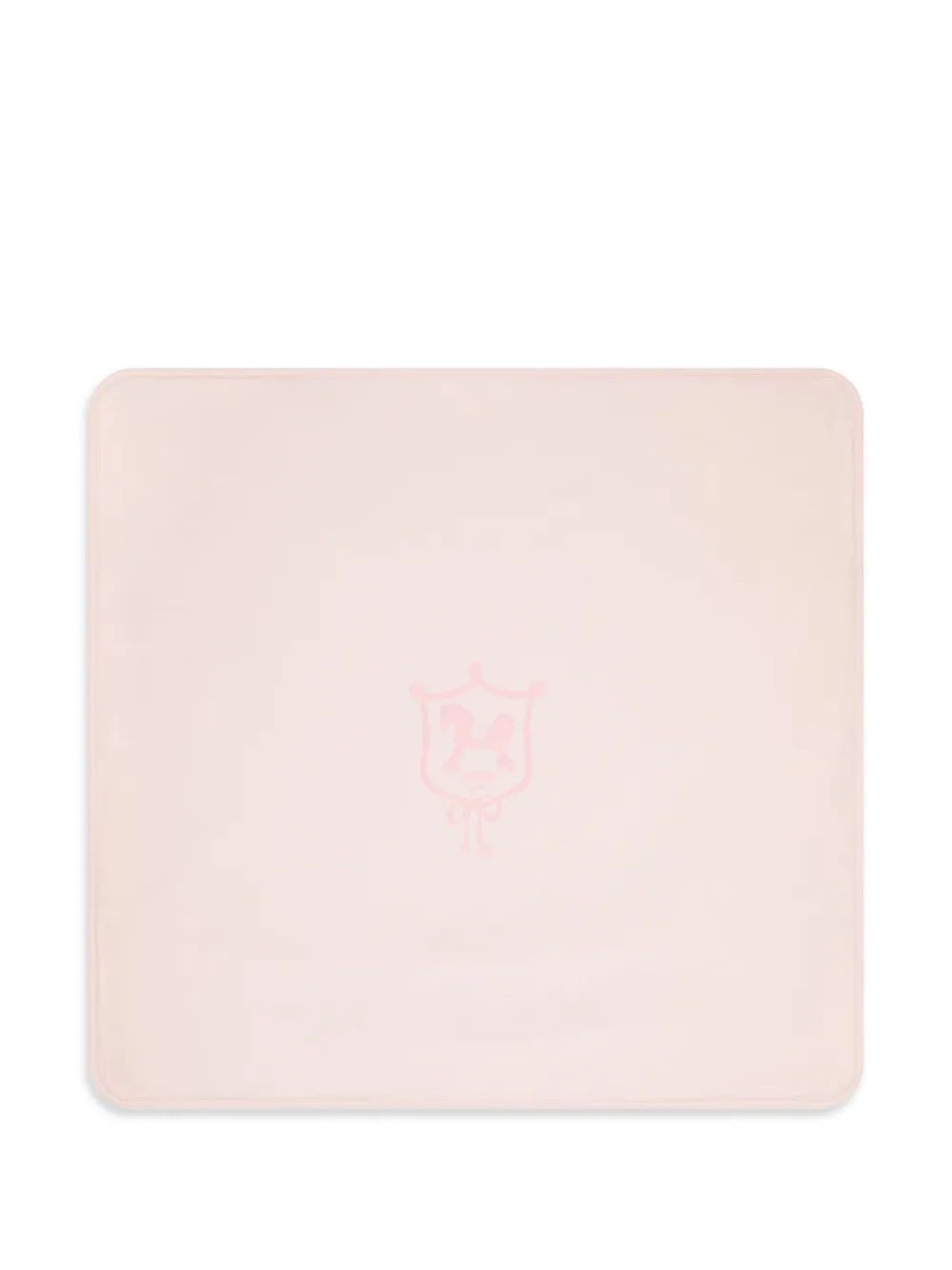 Fendi Kids logo-print blanket - Rosa