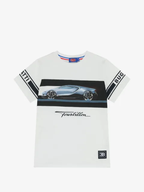 Bugatti Kids camiseta estampada de manga corta
