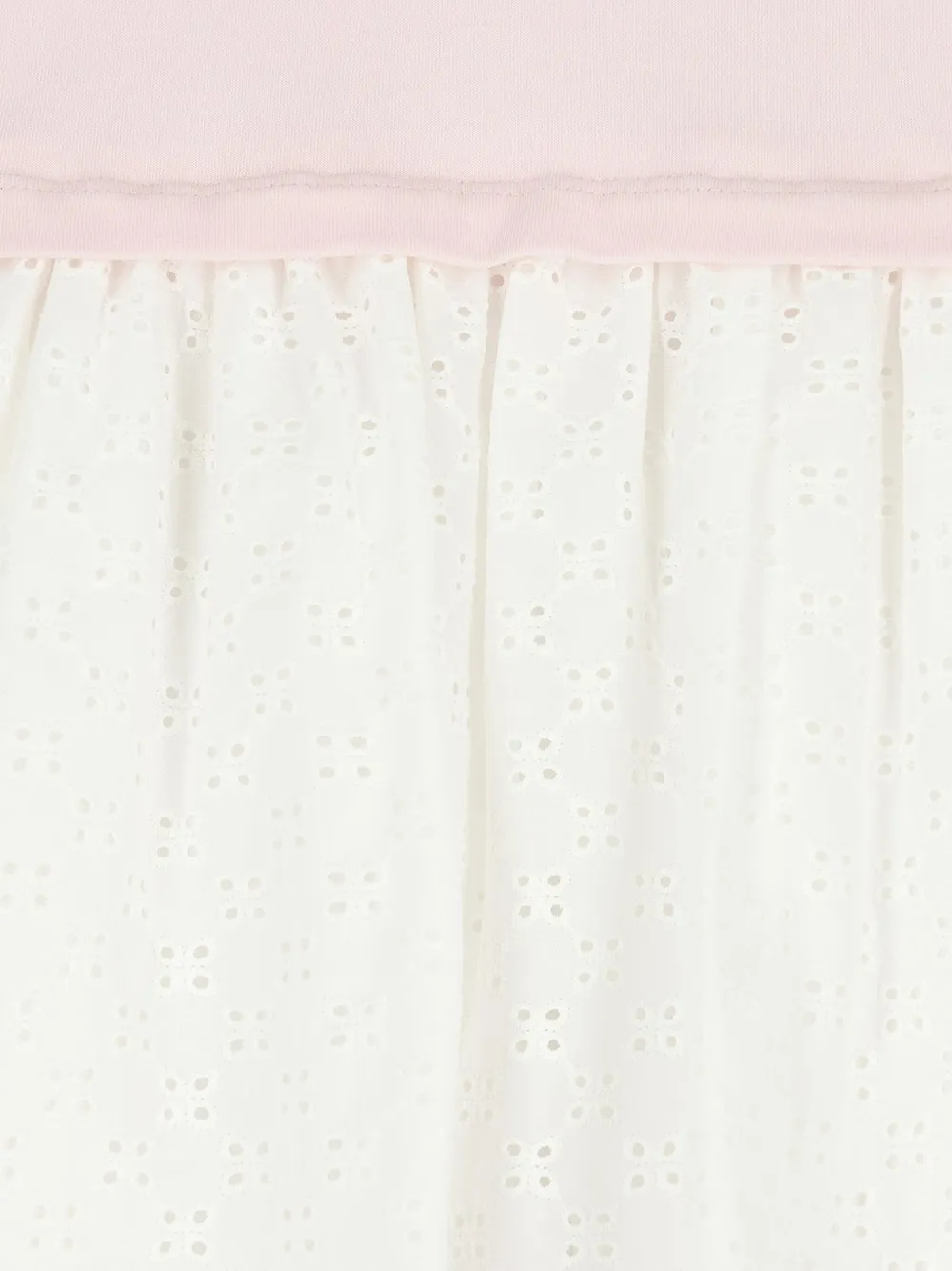 Escada Kids Jurk met geborduurd logo Roze
