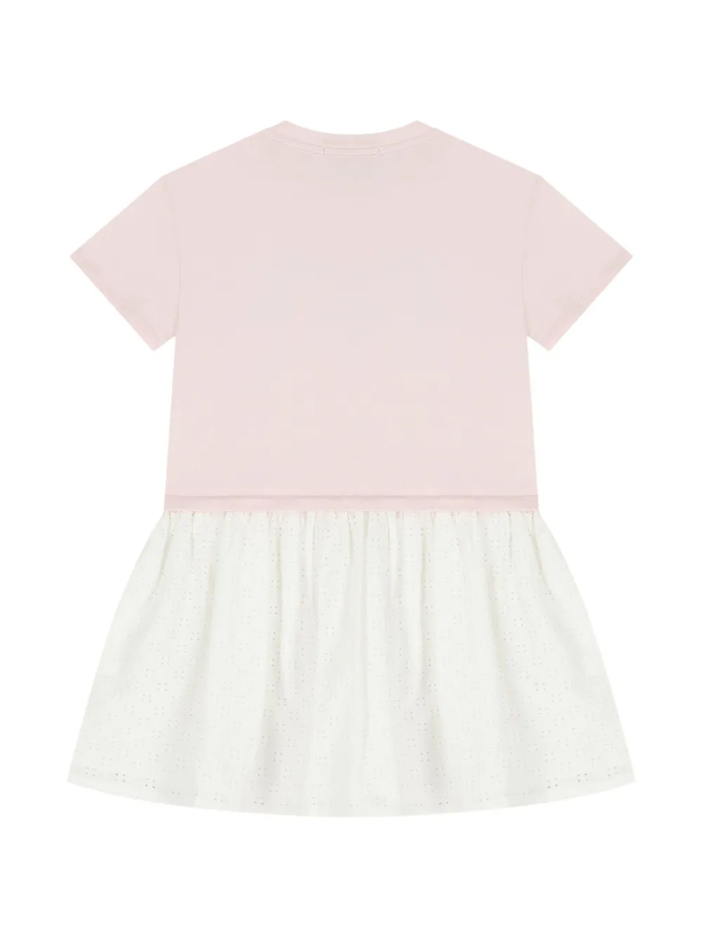 Escada Kids Jurk met geborduurd logo Roze