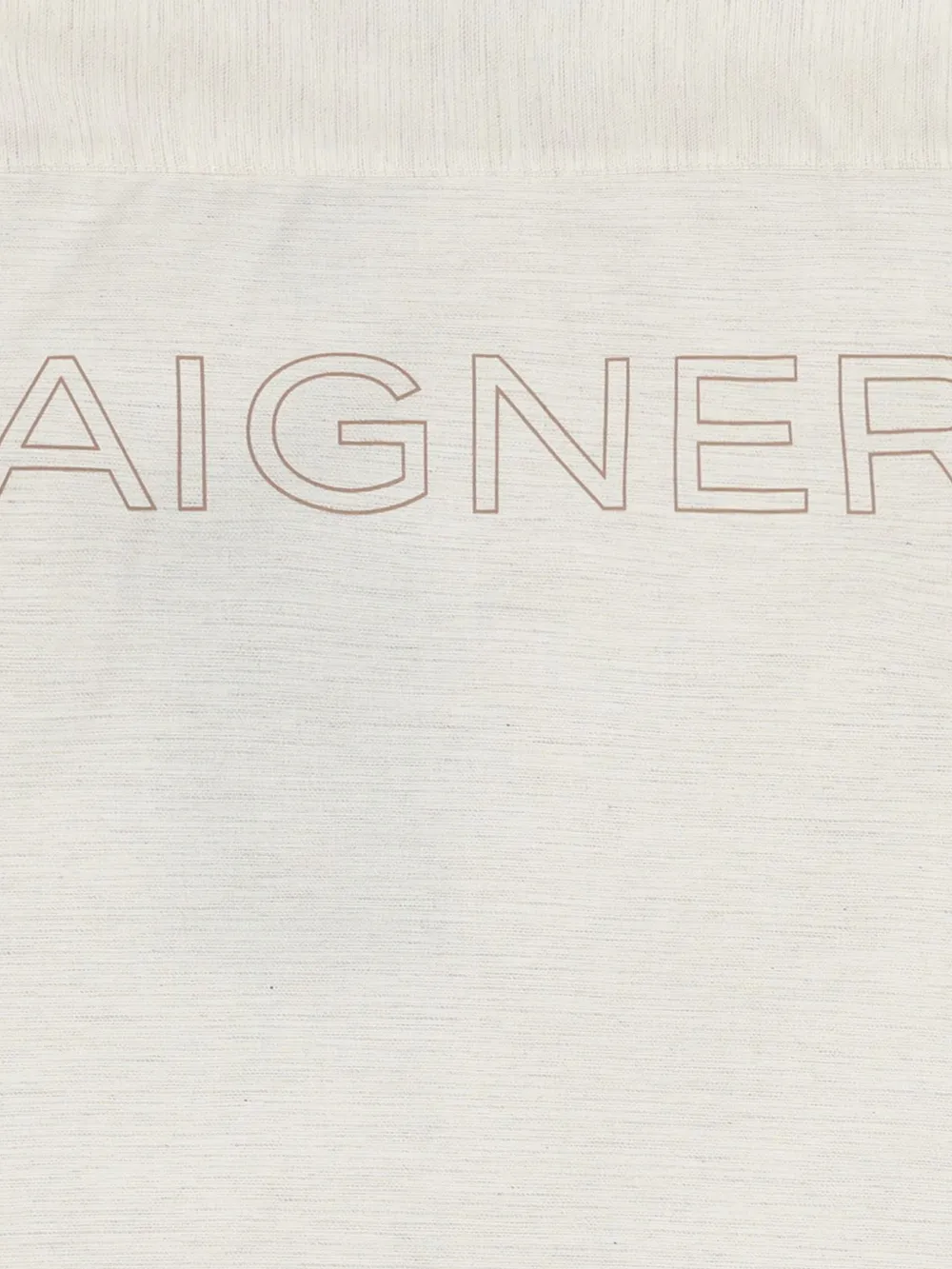 Aigner Kids Shirt met zak en knoop Beige