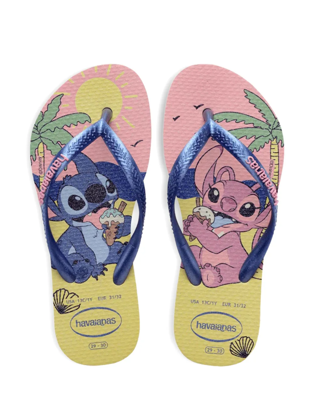 Havaianas Kids Cartoon teenslippers Roze
