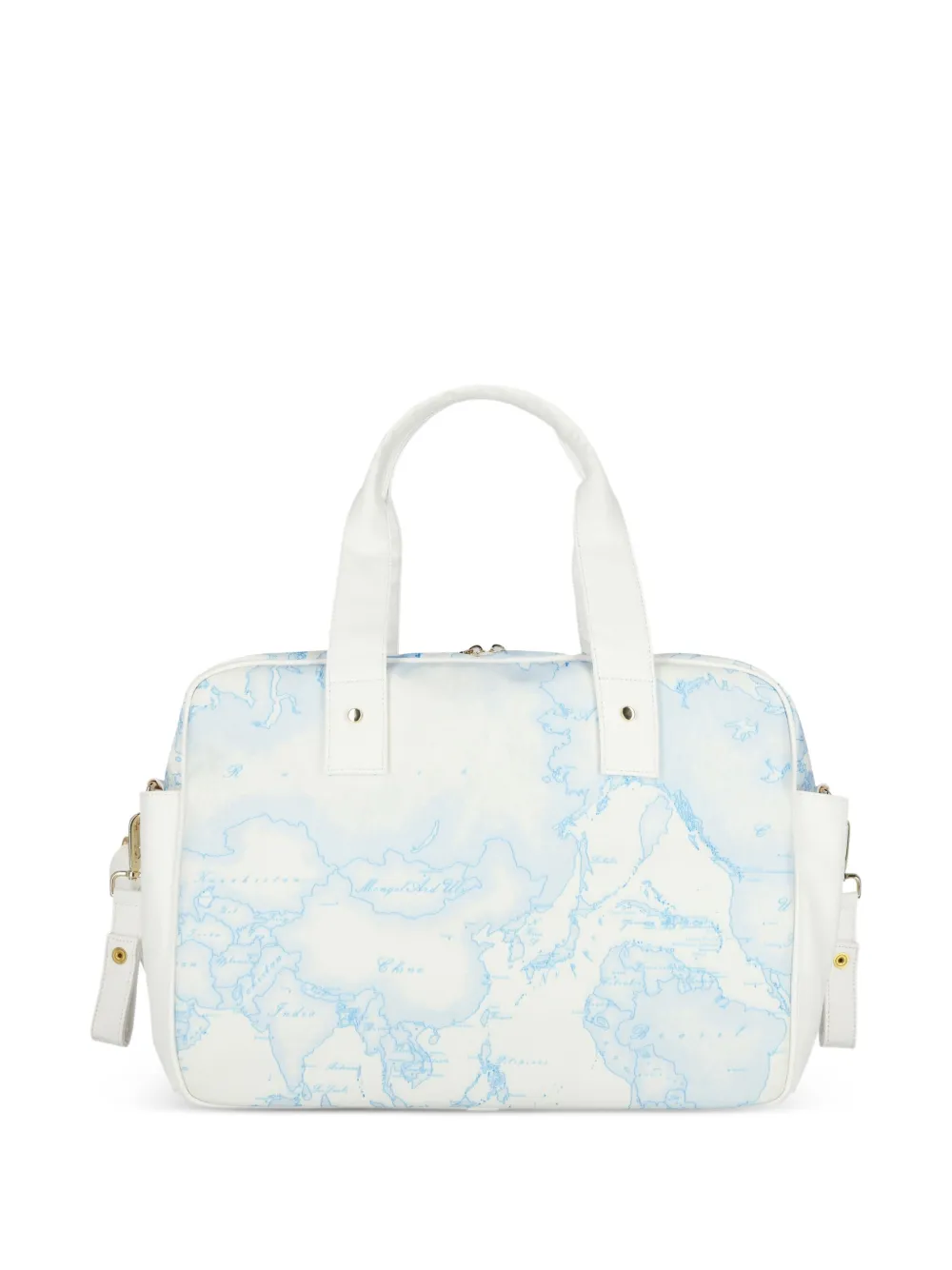  Alviero Martini Kids Bolso Cambiador Con Hebilla World Map - Neutro 