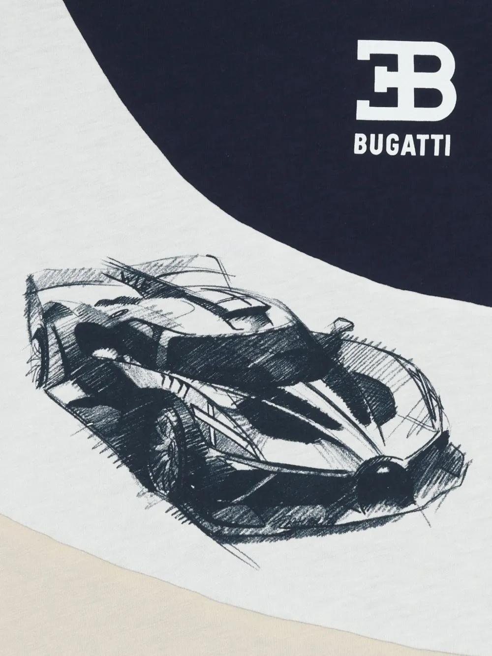 Bugatti Kids T-shirt met print Blauw
