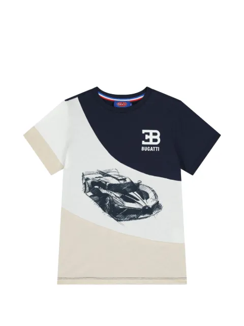 Bugatti Kids car-print T-shirt