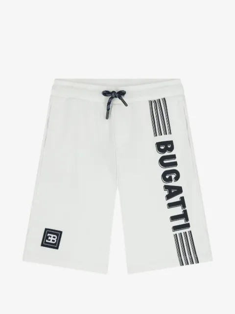 Bugatti Kids logo-print drawstring shorts