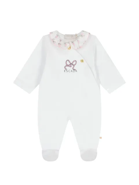 Escada Kids logo-print pyjama