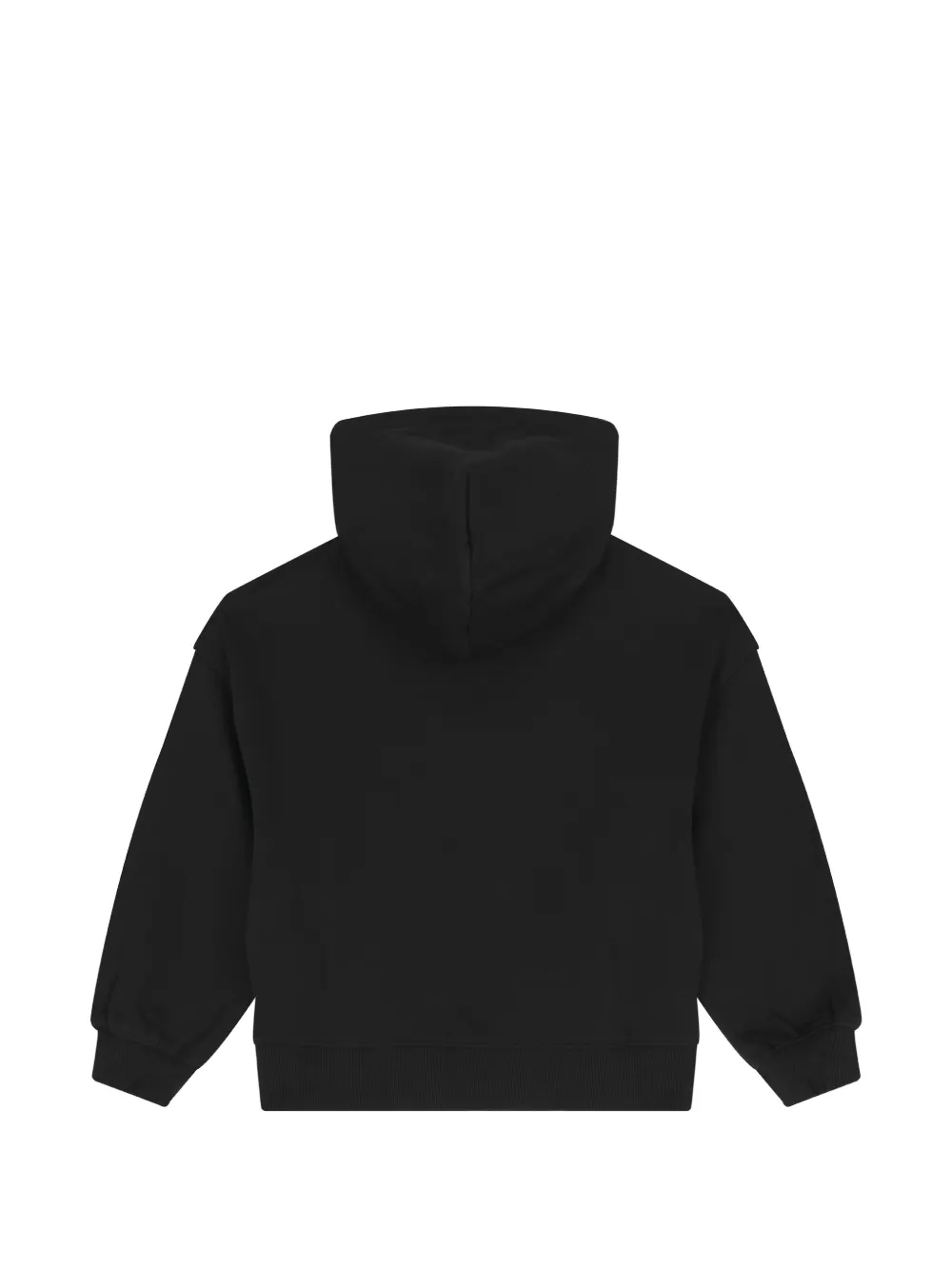 Calvin Klein Kids Hoodie met geborduurd logo Zwart