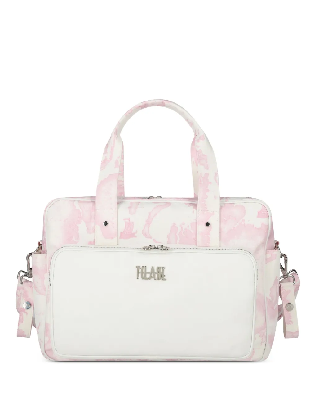 Alviero Martini Kids bubble-print changing bag - Bianco