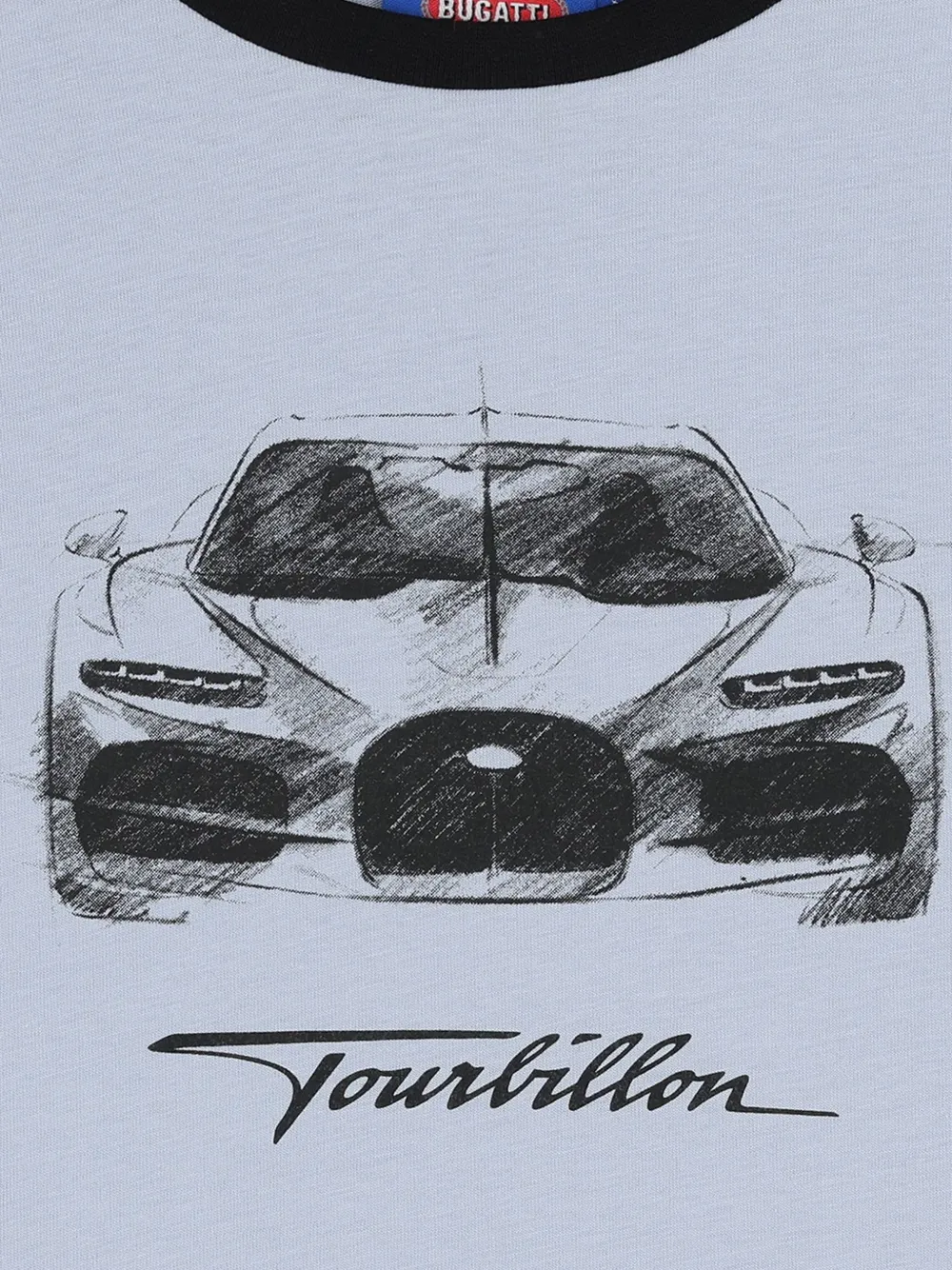  Bugatti Kids Camiseta Con Coche Estampado - Azul 