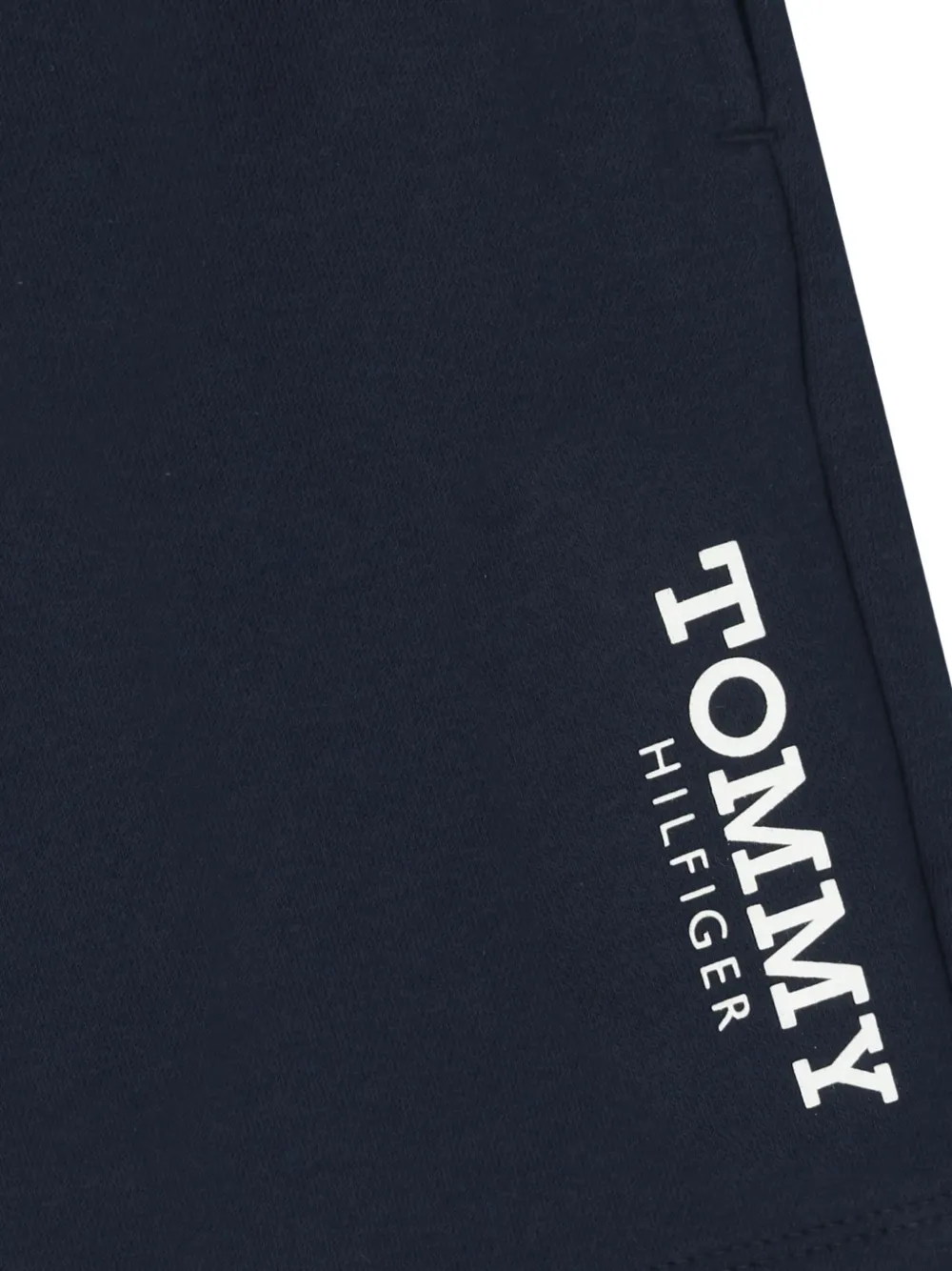 Tommy Hilfiger Junior Shorts met logoprint Blauw