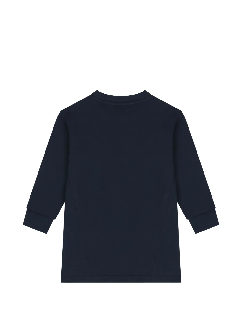 Tommy Hilfiger Junior Sweaterjurk met logoprint Blauw