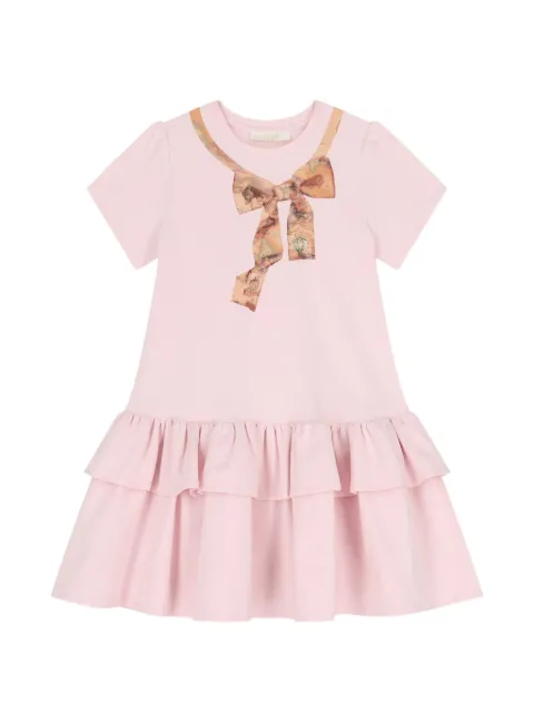 Alviero Martini Kids vestido con estampado Geo Map