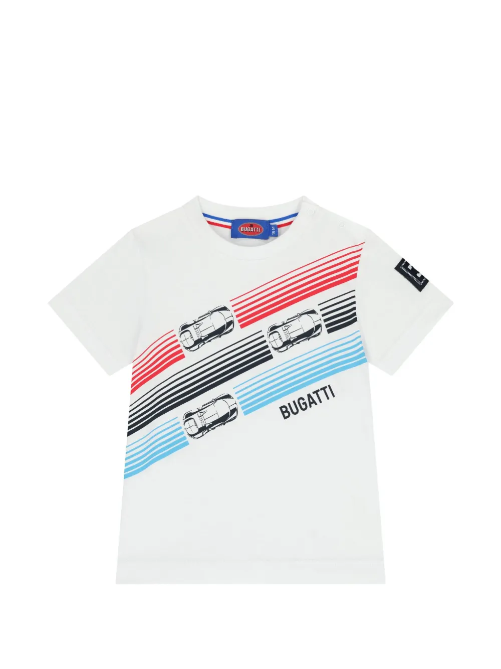 Bugatti Kids T-shirt con stampa - Bianco