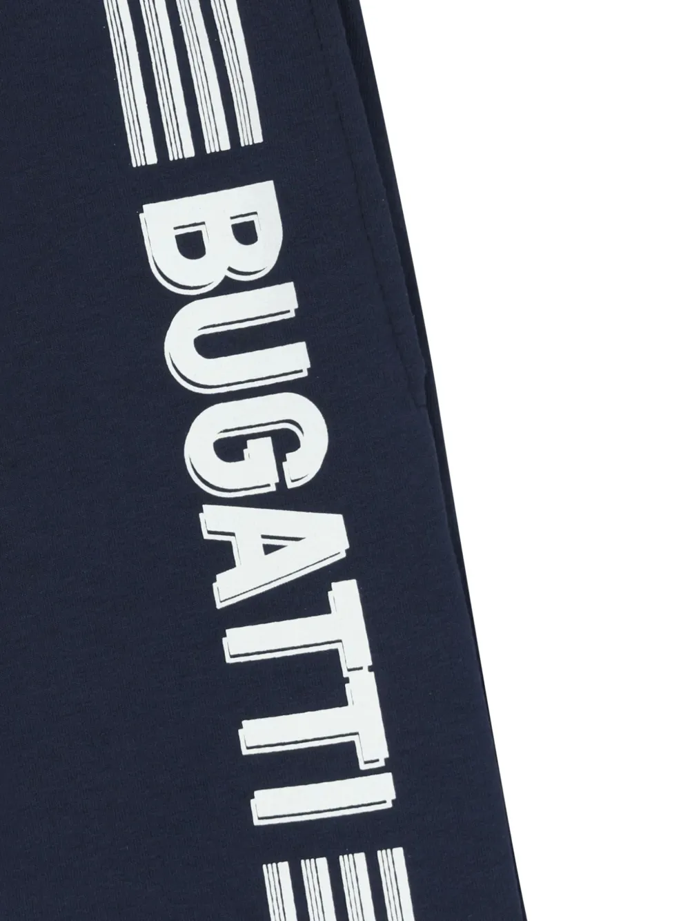 Bugatti Kids Shorts met logoprint Blauw