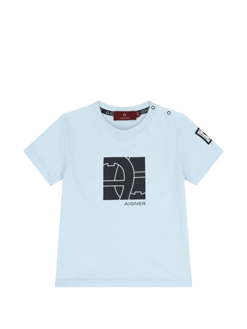  Aigner Kids Chándal Con Logo Estampado - Azul 