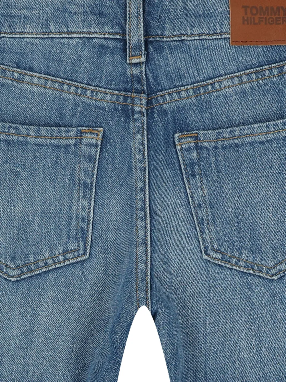 Tommy Hilfiger Junior Straight jeans Blauw