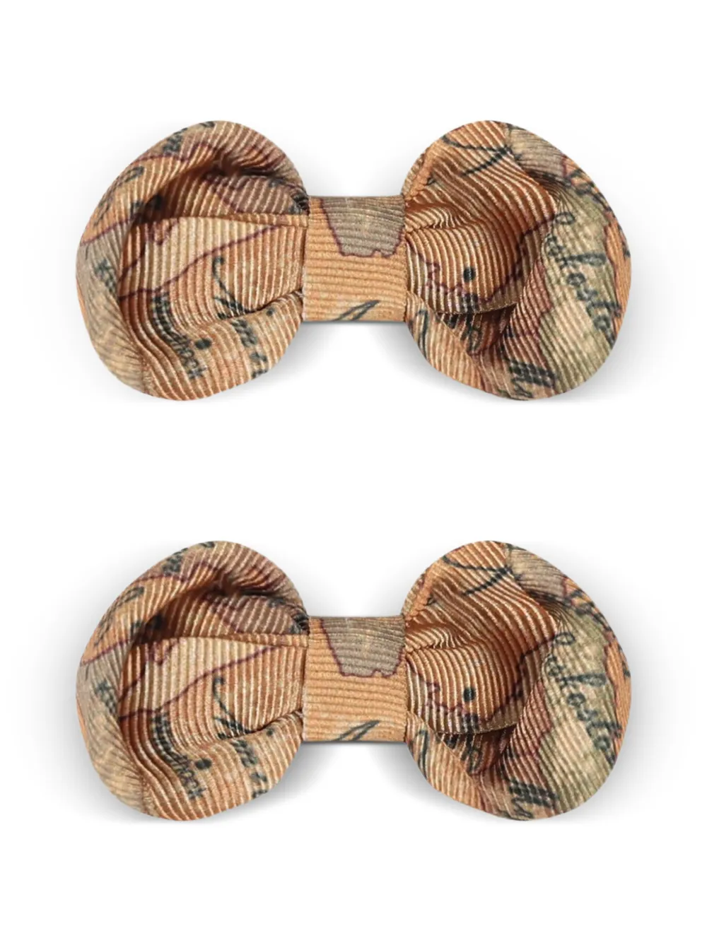 Alviero Martini Kids Fermacapelli Geo Map - Toni neutri