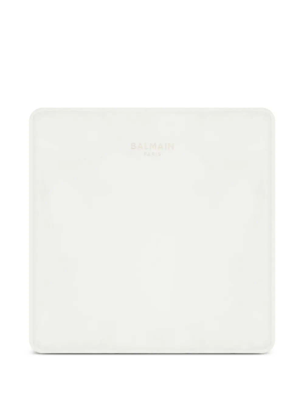 Balmain Kids Coperta con motivo geometrico - Bianco