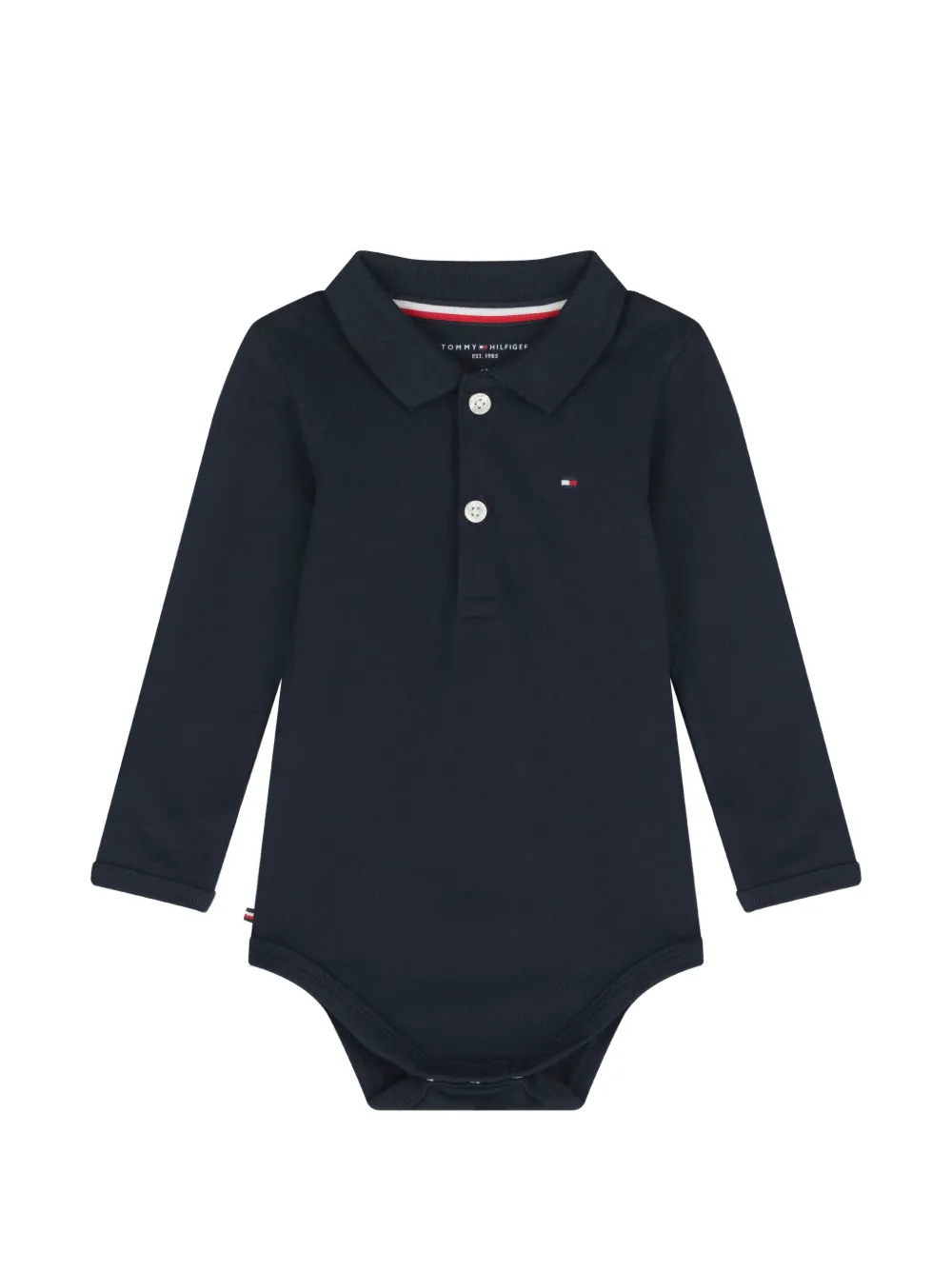Tommy Hilfiger Junior Body con bottoni - Blu