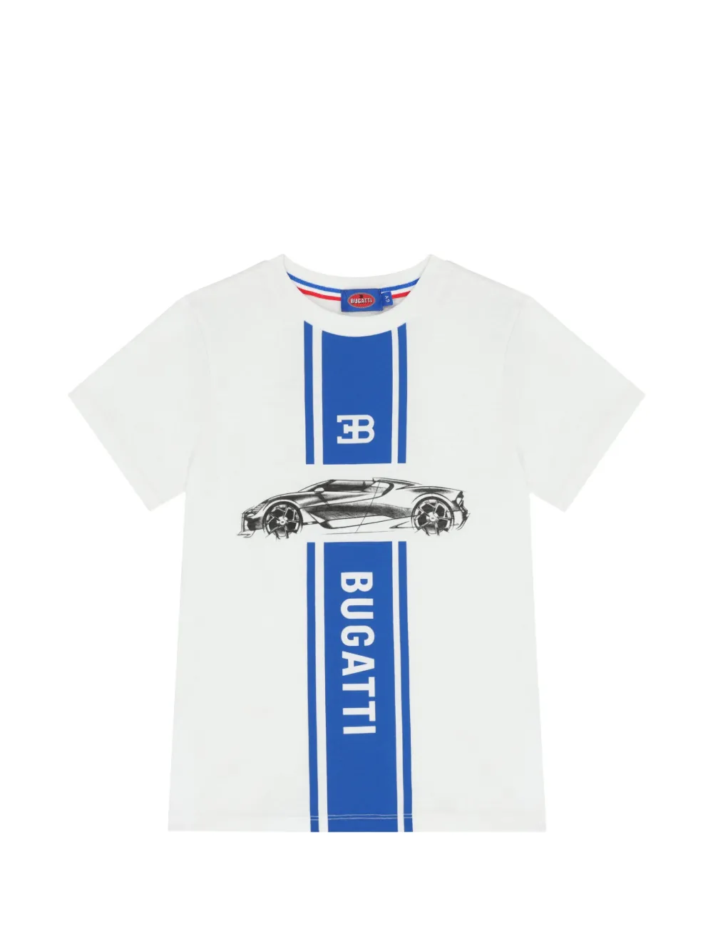 Bugatti Kids T-shirt con stampa - Bianco