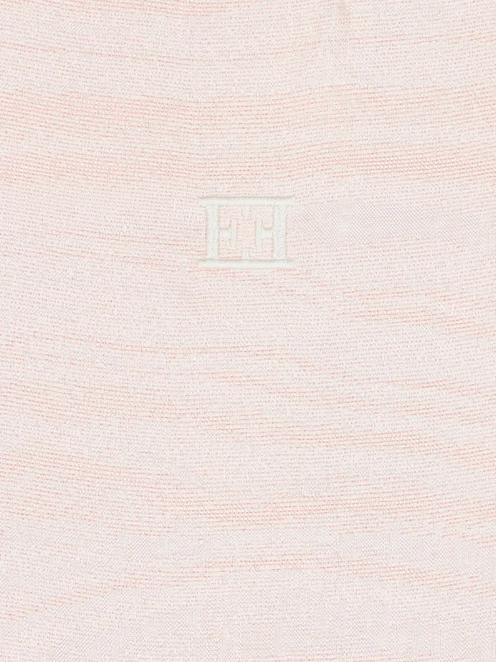 Escada Kids Jurk met ruches en textuur Roze