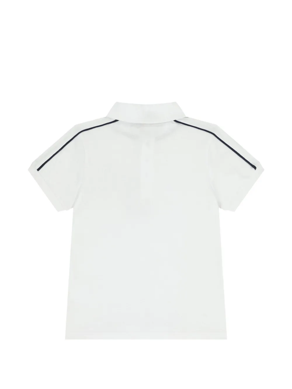 Aigner Kids Poloshirt met logostreep Wit