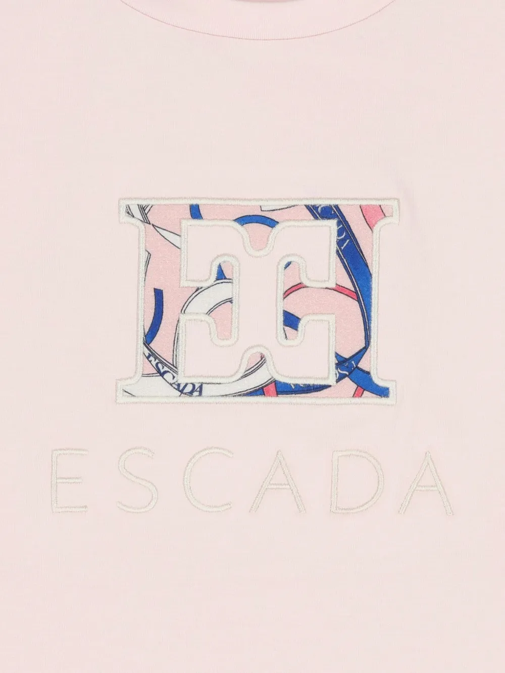 Escada Kids T-shirt met logo Roze