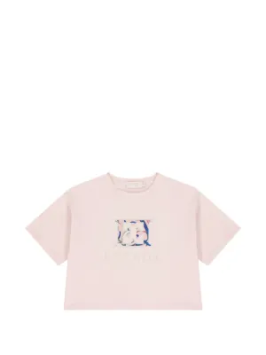 Fendi Kids ロゴ Tシャツ | ピンク | FARFETCH JP