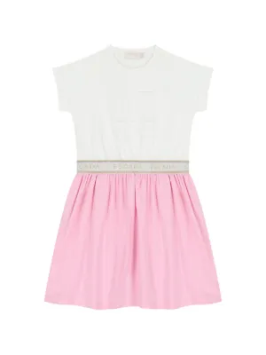 navy blue dress for baby girl Cute White Dress - Sleeveless Mini Dress - Skater Dress main image 0
