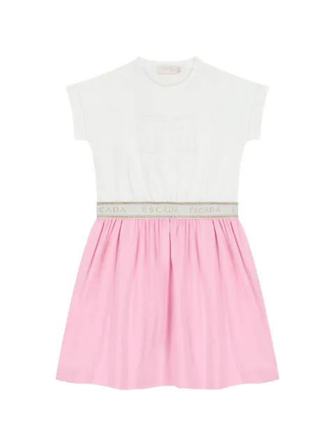 Escada Kids emblem a-line dress