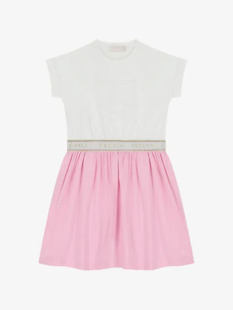 Escada Kids 徽章A字连衣裙